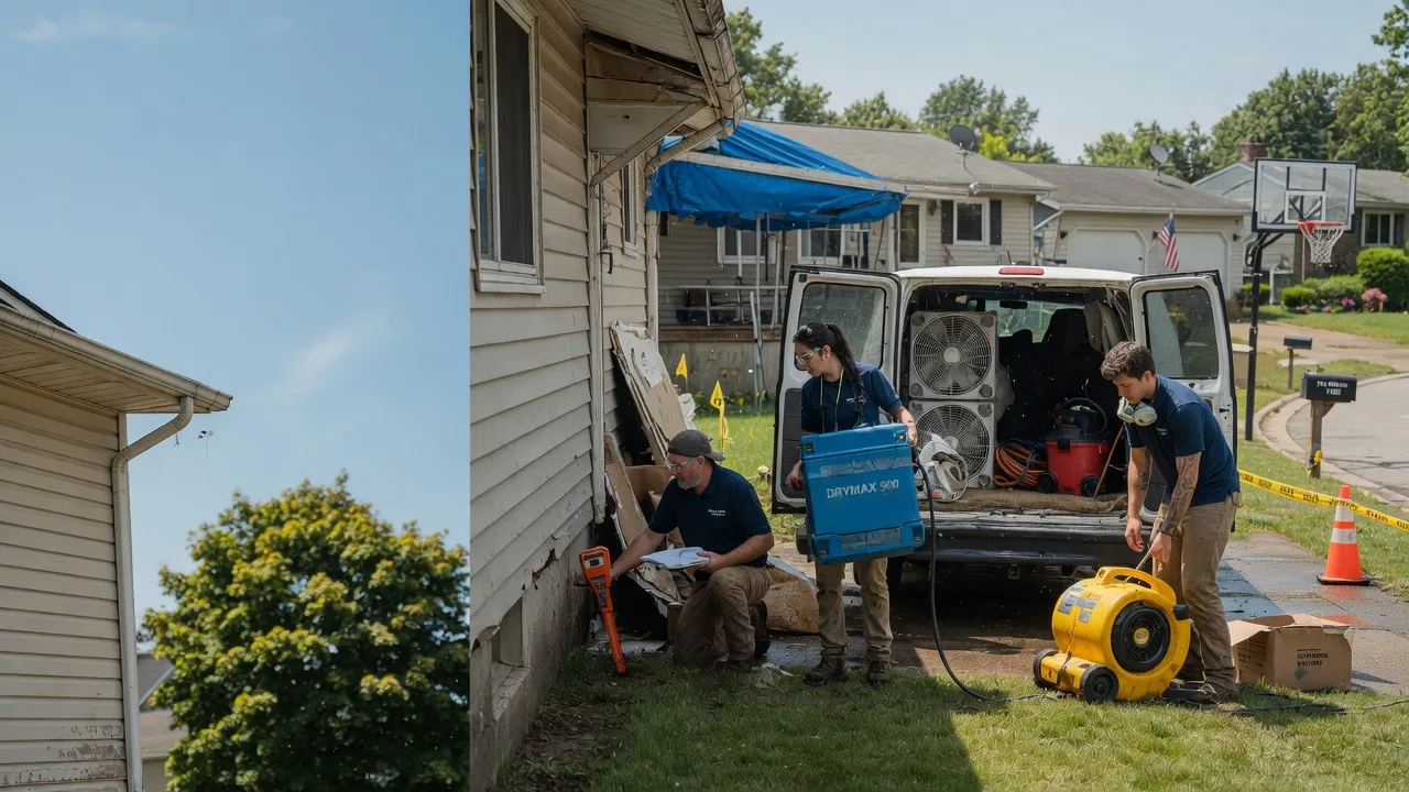 Ceiling Leak Cleanup in Zwingle, IA near me